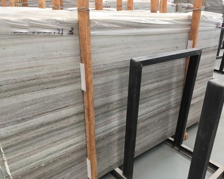 Crystal Wood Grain Marble Slabs