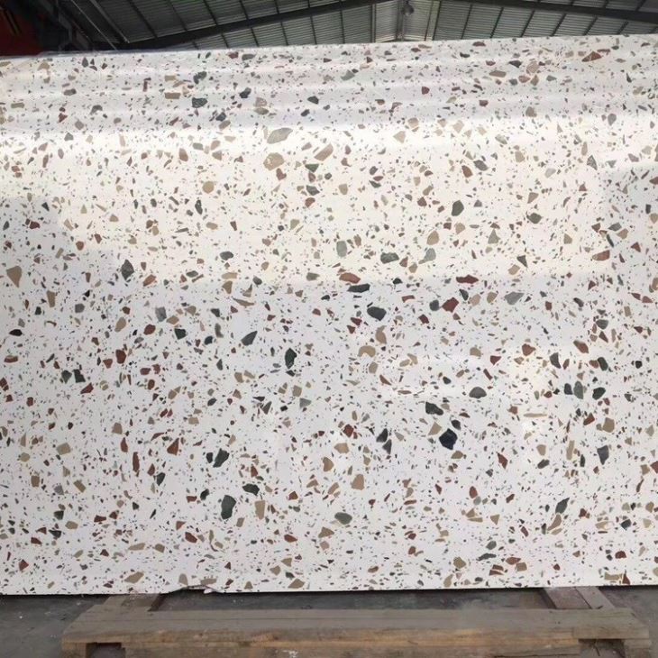 Terrazzo Multicolor Bianco Slabs (2) Terrazzo Multicolor Bianco Slabs (2)
