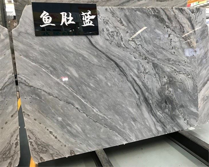 Translucent Bookmatch Ice Grey Marble Slabs Translucent Bookmatch Ice Grey Marble Slabs