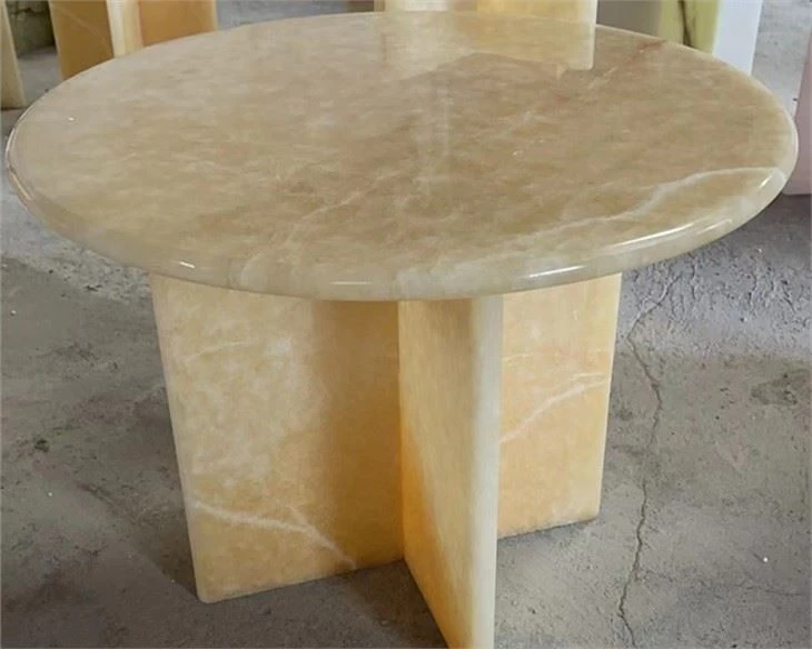 Orange Onyx Side Table Orange Onyx Side Table