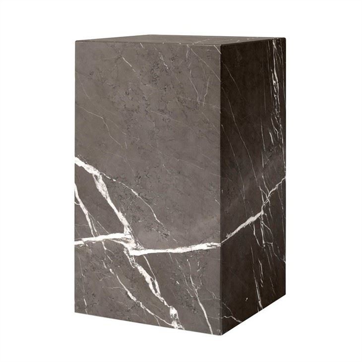 Nero Marquina Marble Cubic Coffee Table