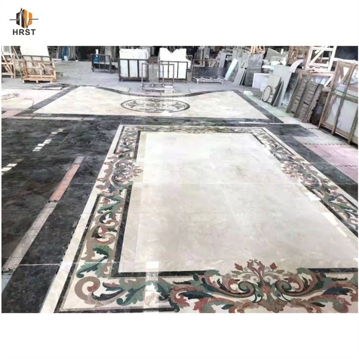 stone medallions for flooring