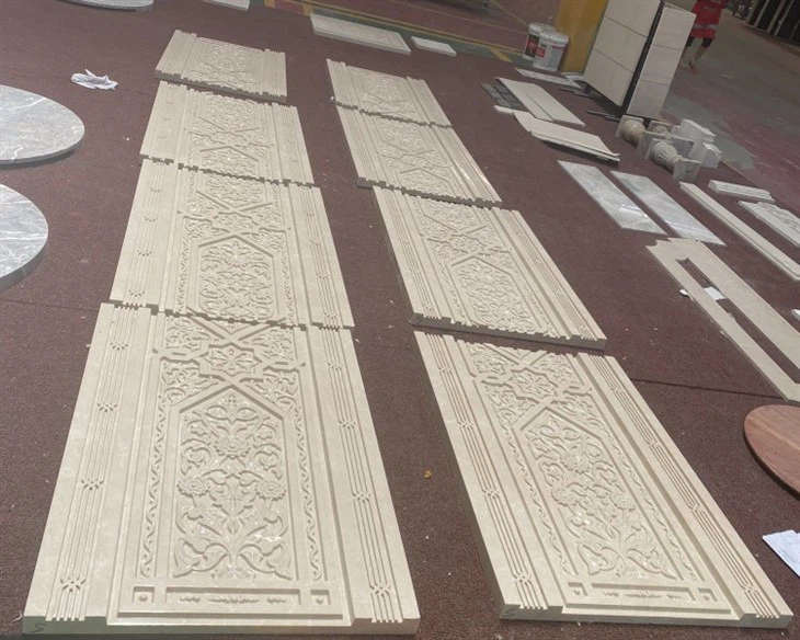 Bai Yulan Beige Marble Column Bai Yulan Beige Marble Column