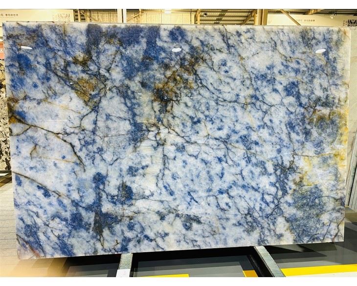 Brazil Cristallo Blue Quartzite Slabs Brazil Cristallo Blue Quartzite Slabs